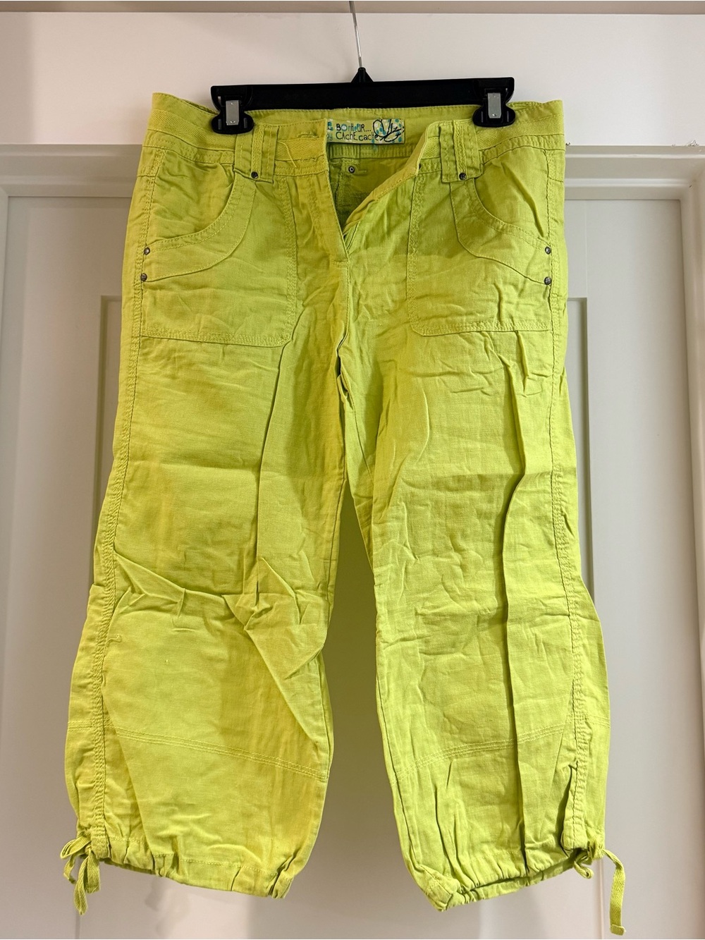 Parisian Chartreuse Capris